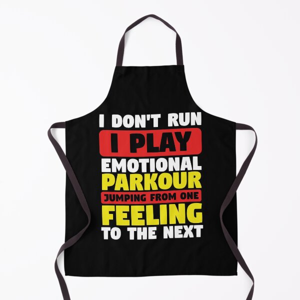 Item preview, I Play Emotional Parkour Funny Quote | Sarcastic Mental Health Humor & Witty Saying designed and sold by Farid94.
