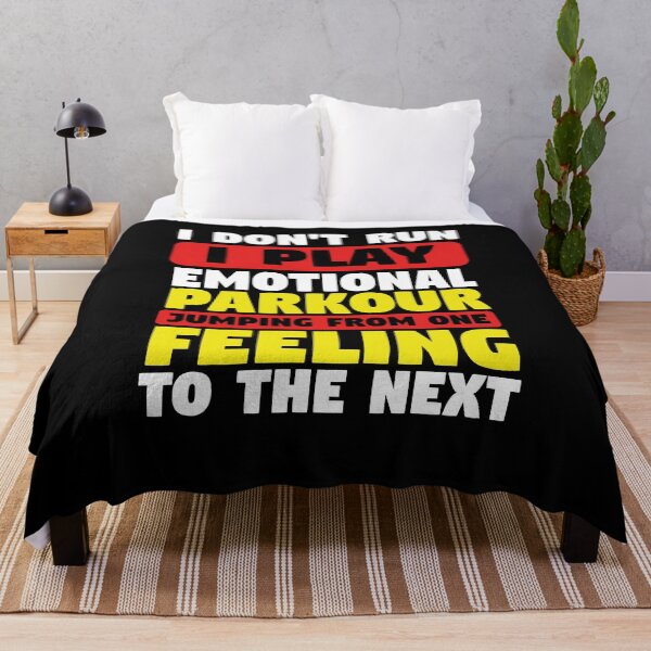Item preview, I Play Emotional Parkour Funny Quote | Sarcastic Mental Health Humor & Witty Saying designed and sold by Farid94.
