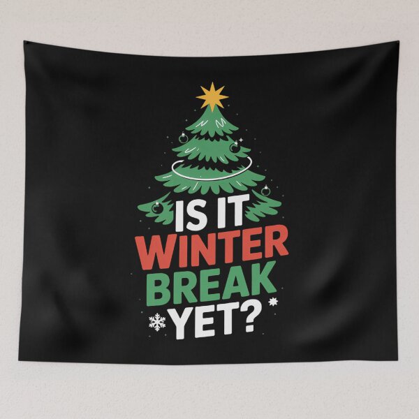 Item preview, WINTER BREAK Teacher Funny designed and sold by Sea4Adventures.