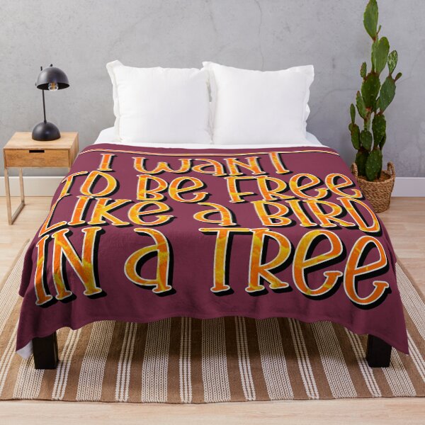Item preview, I Want to Be Free Like a Bird in a Tree – Nature & Freedom Design – Inspirational Gift designed and sold by sednalafandy79.