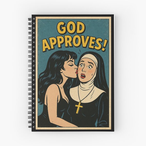 Item preview, Retro Pop Art Comic Poster – Surprising Kiss Vintage Illustration designed and sold by The Devil's Bargain.