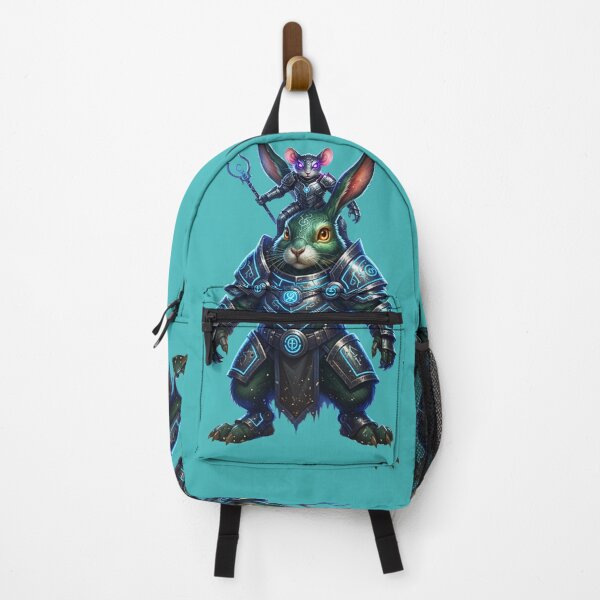 Item preview, Forest Guardians | The Armored Rabbit Knight & His Mage Mouse Companion designed and sold by E-SarnEdge.