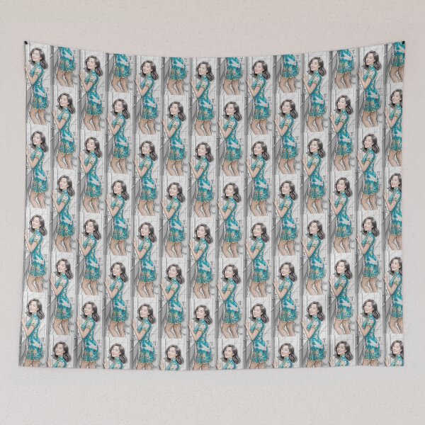 Item preview, Blue Crane Floral Cheongsam Dress Art By Merch, Limited Edition designed and sold by JERICHOALBERT2.