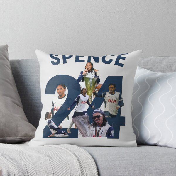 Item preview, Djed Spence #24 Spurs Defender Fan Art | Surround Design | Blue & White Football Print designed and sold by Kings Clothing.