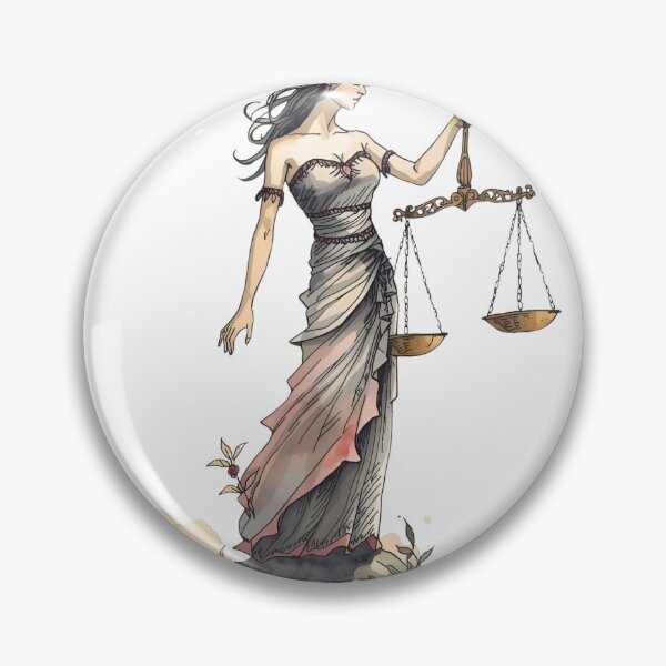 Item preview, Libra – The Watercolor Goddess designed and sold by catcurio.
