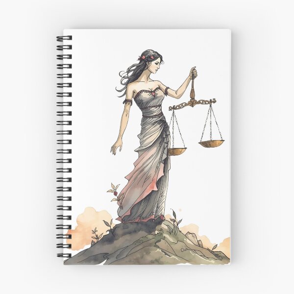 Item preview, Libra – The Watercolor Goddess designed and sold by catcurio.