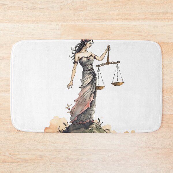 Item preview, Libra – The Watercolor Goddess designed and sold by catcurio.