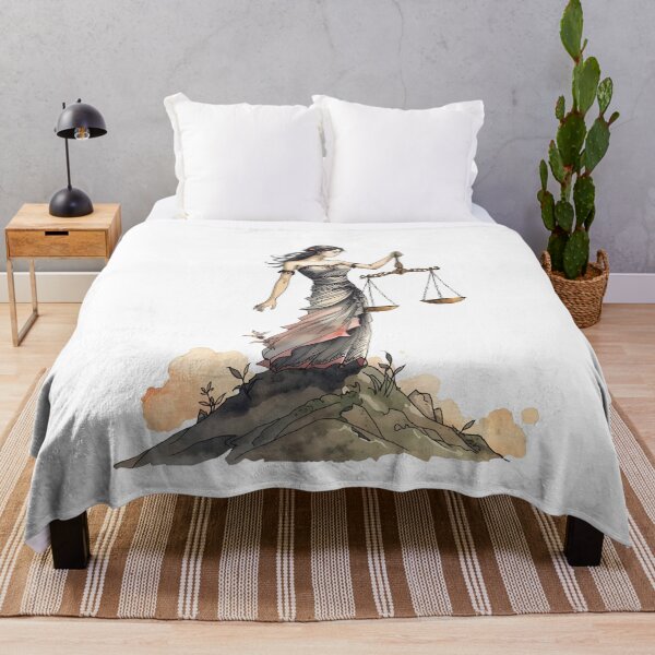 Item preview, Libra – The Watercolor Goddess designed and sold by catcurio.
