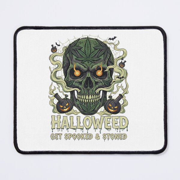 Item preview, Halloweed get spooked and stoned designed and sold by franzstudio.