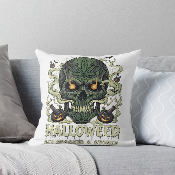 Item preview, Halloweed get spooked and stoned designed and sold by franzstudio.