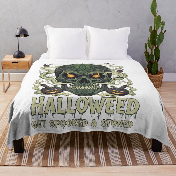 Item preview, Halloweed get spooked and stoned designed and sold by franzstudio.