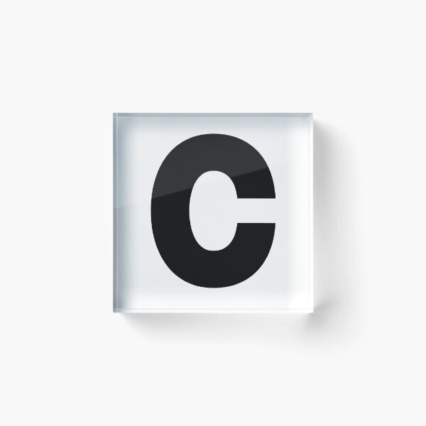 Item preview, Letter C designed and sold by stickerwicker.