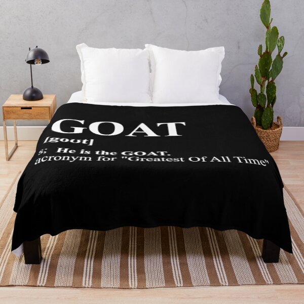 Item preview, GOAT - Greatest Of All Time Legend Acronym designed and sold by SPAZE-Typo.
