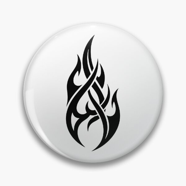 Item preview, Simple Black Tribal Flame Graphic designed and sold by Kindly Dead.