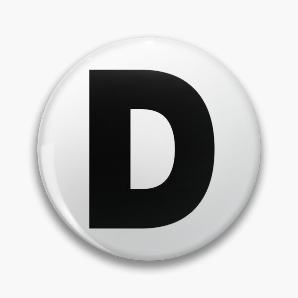 Item preview, Letter D designed and sold by stickerwicker.