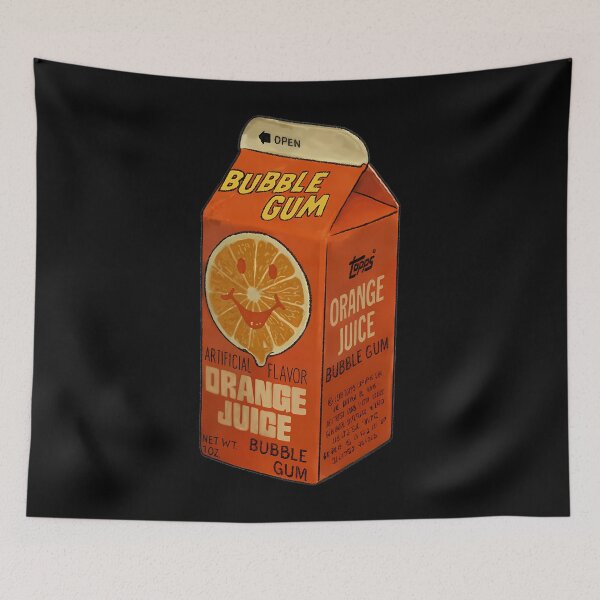 Item preview, Orange Juice Bubble Gum Sticker designed and sold by beluovera.