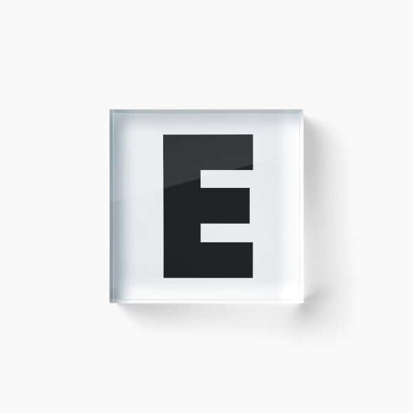 Item preview, Letter E designed and sold by stickerwicker.