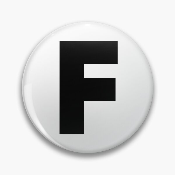 Item preview, Letter F designed and sold by stickerwicker.