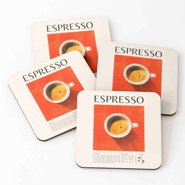 Item preview, Espresso Cup Coffee Illustration designed and sold by Sketch-Shack.