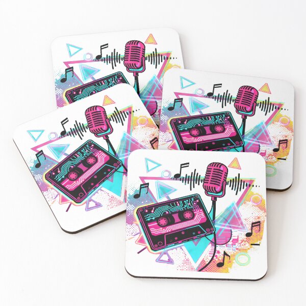 Item preview, Retro music  Pop Vibes designed and sold by Uglyandcute.
