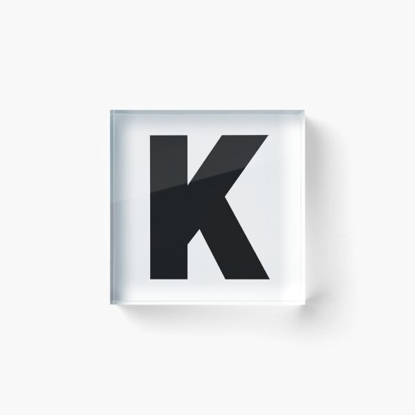 Item preview, Letter K designed and sold by stickerwicker.