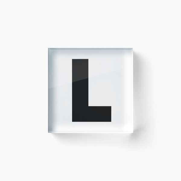 Item preview, Letter L designed and sold by stickerwicker.