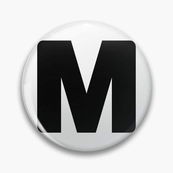 Item preview, Letter M designed and sold by stickerwicker.