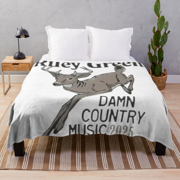 Item preview, Riley Green Deer Damn Country Music 2025 Tour Shirt designed and sold by ligzpoole.