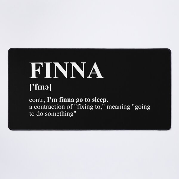 Item preview, Finna - Urban Slang designed and sold by SPAZE-Typo.