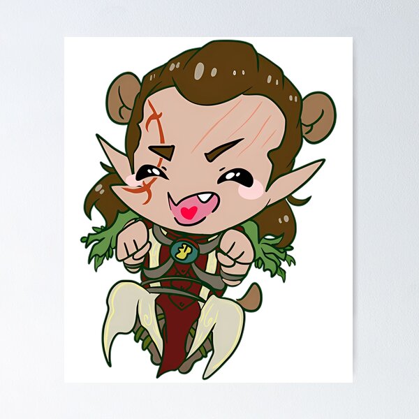 Item preview, Bg3 Chibi Halsin designed and sold by DENISEOBATES.