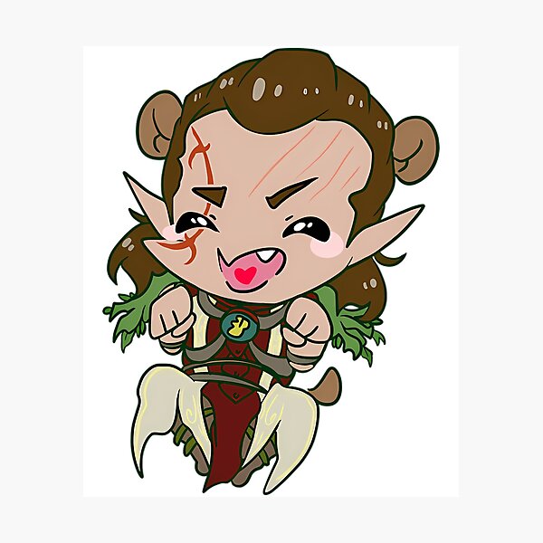 Item preview, Bg3 Chibi Halsin designed and sold by DENISEOBATES.