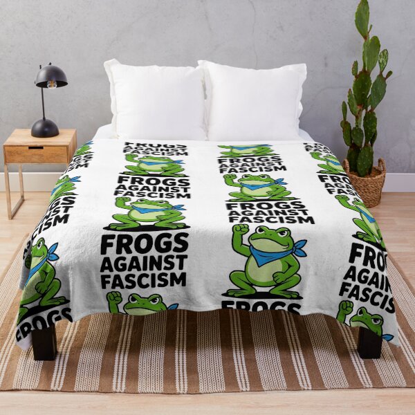 Item preview, Frogs Against Fascism - Portland Frog Protest designed and sold by BLZART.