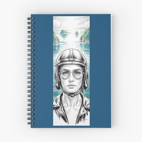 Item preview, Vintage Aviatrix Portrait By Merch, Limited Edition designed and sold by JERICHOALBERT2.
