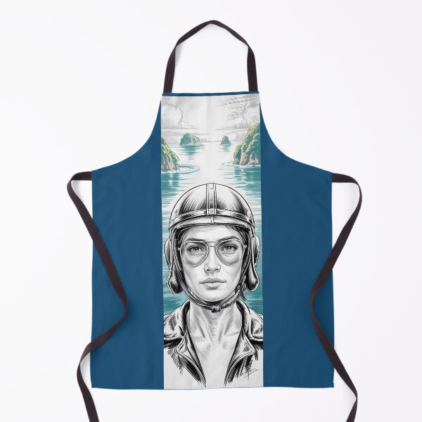 Item preview, Vintage Aviatrix Portrait By Merch, Limited Edition designed and sold by JERICHOALBERT2.