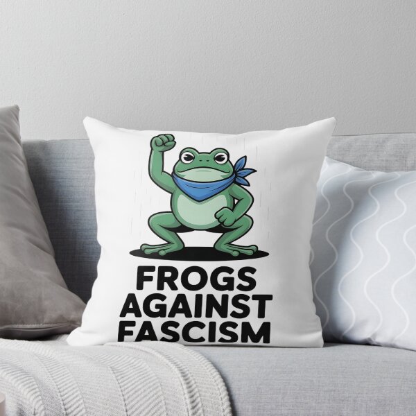 Item preview, Frogs Against Fascism - Portland Frog Protest designed and sold by BLZART.