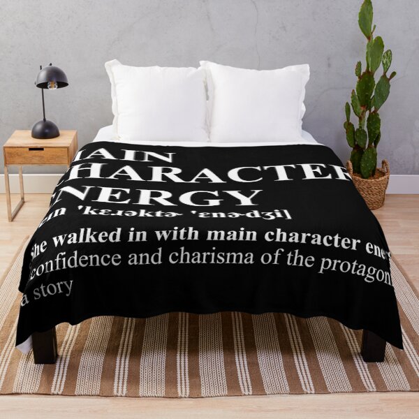 Item preview, Main Character Energy Vibe Check Confidence designed and sold by SPAZE-Typo.