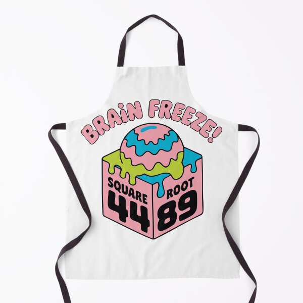 Item preview, BRAIN FREEZE! Ice Cream Drip Square Root 4489 designed and sold by Marcite.