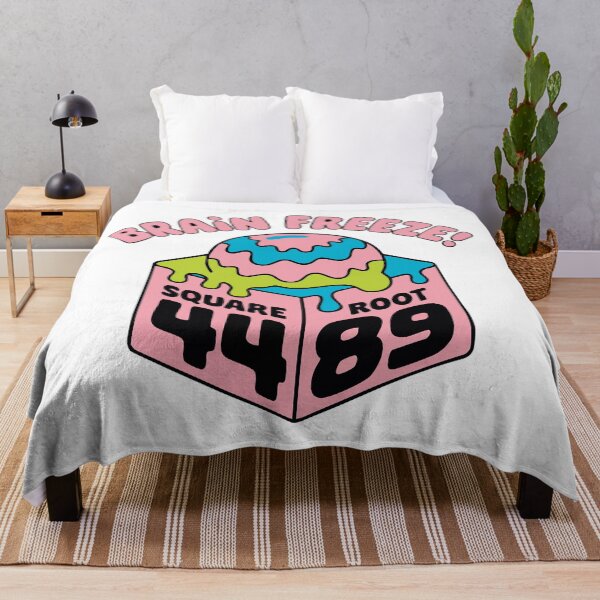 Item preview, BRAIN FREEZE! Ice Cream Drip Square Root 4489  designed and sold by Marcite.