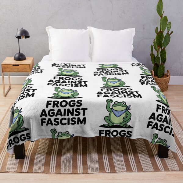 Item preview, Frogs Against Fascism - Portland Frog Protest designed and sold by BLZART.
