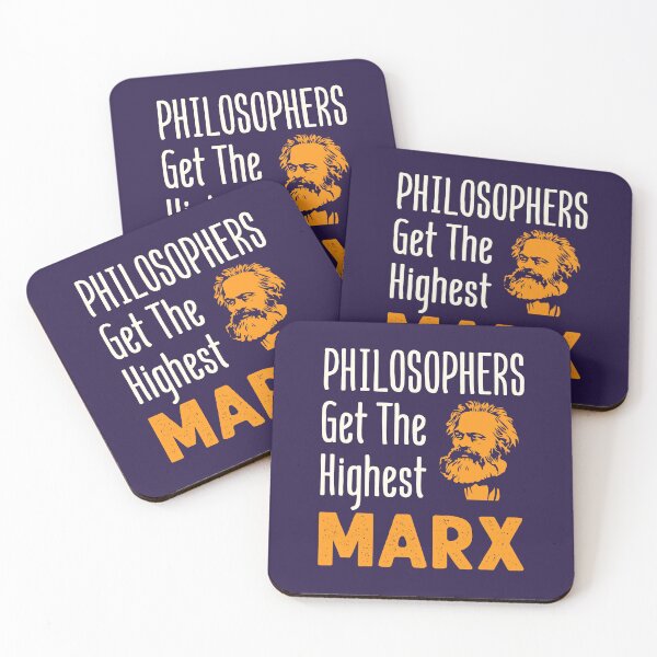 Item preview, Philosophers Get the Highest Marx designed and sold by jaygo.