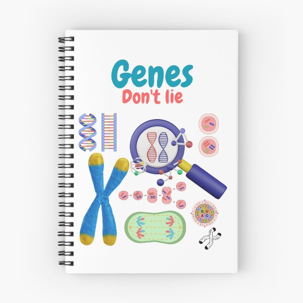 Item preview, Genes Don’t Lie T-Shirt | Fun Science Biology Tee with Chromosome Cell Mitosis Icons for Students & Science Lovers designed and sold by YasirHamidDesigns .