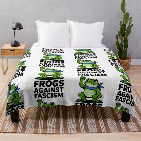 Item preview, Frogs Against Fascism - Portland Frog Protest designed and sold by BLZART.