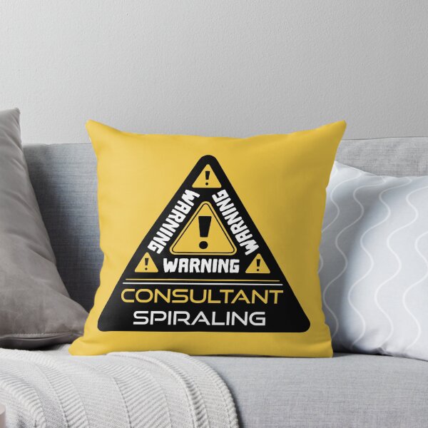 Item preview, SF LIVE || Consultant Spiraling (sign) designed and sold by CloudyAppleArt.