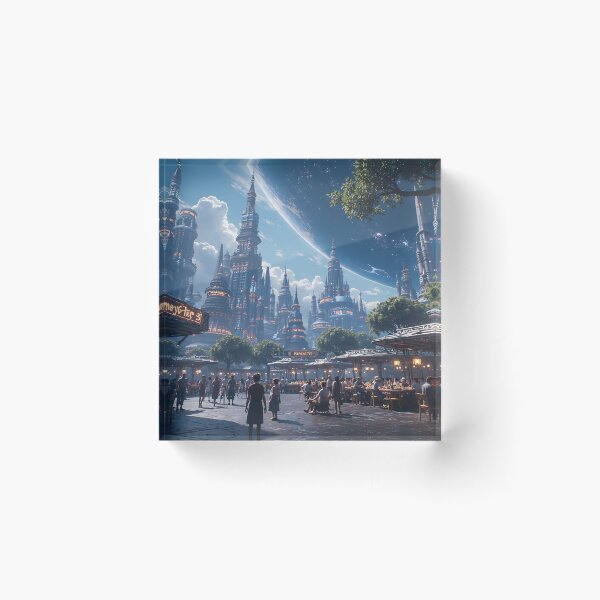 Item preview, Metropolis of Tomorrow designed and sold by PrintCove.