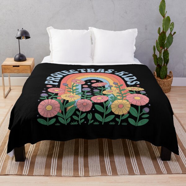 Item preview, Protect Trans Kids LGBT Gay Transgender Pride Floral designed and sold by BeetleMalon.