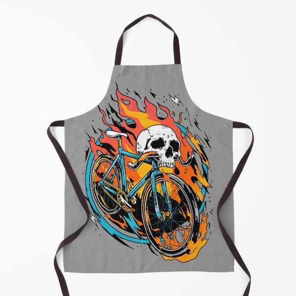 Item preview, FIXIE VIBE – Skeleton Fixed Gear Rider | Punk Skate Cycling Art designed and sold by Absyntart.