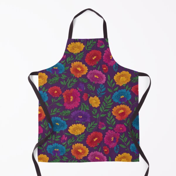 Item preview, Trendy Blooming Floral Embroidered Pattern For Fall Celebration designed and sold by RoyalStarsPatts.