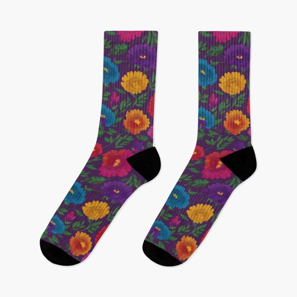 Item preview, Trendy Blooming Floral Embroidered Pattern For Fall Celebration designed and sold by RoyalStarsPatts.