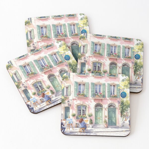Item preview, The Pink House (Montmartre) designed and sold by jefboutique6150.