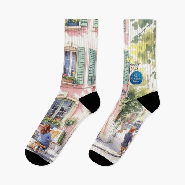 Item preview, The Pink House (Montmartre) designed and sold by jefboutique6150.